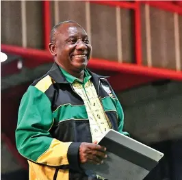  ?? / Bongiwe Mchunu ?? President Ramaphosa decision to allow his supporters to slug it out could come back to haunt him.