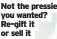  ?? ?? Not the pressie you wanted? Re-gift it or sell it