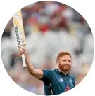  ??  ?? Jonny Bairstow reaches his century.