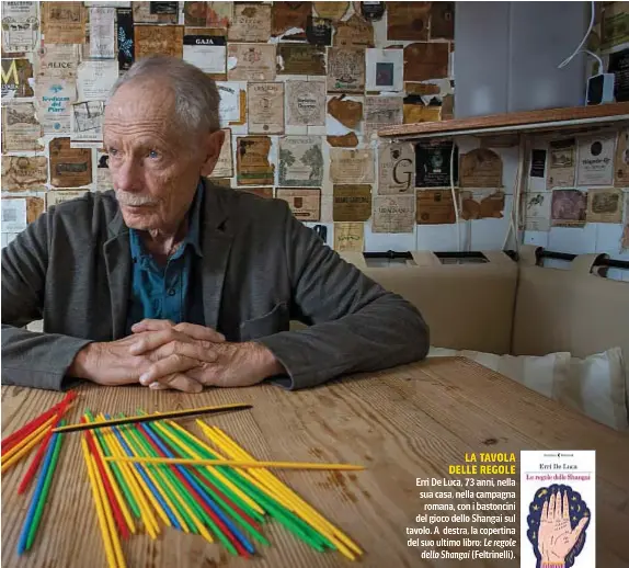 ERRI DE LUCA IN FONDO, LA VITA È UN VECCHIO GIOCO PressReader