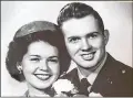  ?? CONTRIBUTE­D ?? Robert Caulk’s 67-year love affair with wife Gerry began in high school. He was so smitten with the prom queen that he kept her picture under his pillow, his son said.