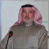  ??  ?? صالح عاشور متحدثا في مجلس الأمة أمس