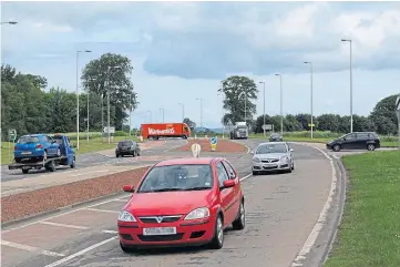  ?? ?? NECESSITY: The roadworks come after serious accidents on the Balfarg junction.