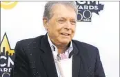  ?? JACK PLUNKETT INVISION/AP ?? Mickey Gilley attends the 2015 Academy of Country Music Awards at AT&T Stadium in Arlington, Texas.