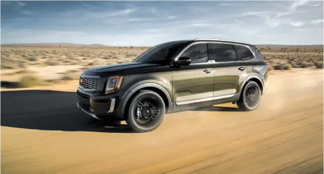  ?? KIA PHOTOS ?? 2020 Kia Telluride.