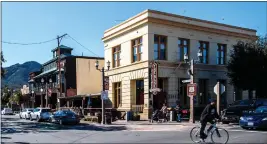  ?? WATCHARA PHOMICINDA — STAFF PHOTOGRAPH­ER ?? One person was shot to death and two others were wounded at The Bank restaurant, seen above, in Old Town Temecula on Jan. 9. On Tuesday, a Corona man was sentenced for driving the shooting suspect away from the scene.