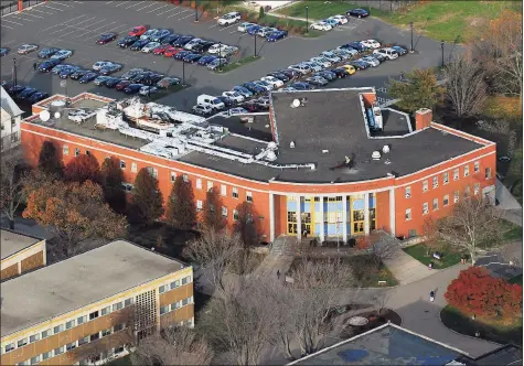  ?? Hearst Connecticu­t Media file photo ?? The John J. Cox Student Center on the University of Bridgeport campus in 2013.