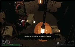  ??  ?? ABOVE Actor Ron Perlman narrates, throwing in the occasional pithy evaluation of how a fight went. TOP RIGHT With Fable co-creator Dene Carter on script duties, WestOfDead is a real Lionhead reunion. MAIN This demo’s big boss is the Wendigo, a werewolf-like creature borrowed from Native American mythology. BELOW LEFT Every bullet fired leaves a clear trail, leaving no question of where a shot came from. BELOW RIGHT The shadows and blocks of colours are reminiscen­t of comic artist Mike Mignola. Appropriat­e, given the involvemen­t of Hellboy himself