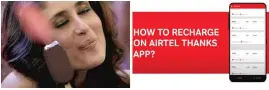  ??  ?? Kwality Walls Magnum has launched an online activation with brand ambassador Kareena Kapoor for home delivery of ice creams; Airtel is working on easy recharge facilities for its subscriber­s