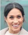  ??  ?? Meghan Markle