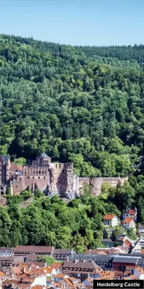  ??  ?? Heidelberg Castle