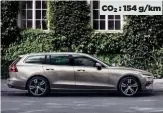  ??  ?? CO2 : 154 g/km
La Volvo V60 T4 Geartronic 190 ch sera taxée à 4 818 € l’an prochain, contre 2 153 € aujourd’hui.