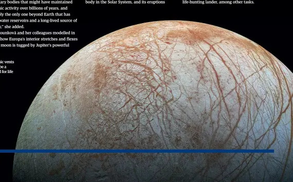  ??  ?? Right: Volcanic vents could be a hotbed for life