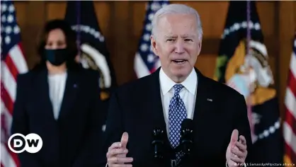  ??  ?? Biden addressed the nation after a shooting last week in Georgia