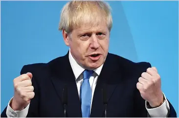  ??  ?? STRONGMAN: Voters won’t care about re-shuffles if Boris gets to grips with the key issues