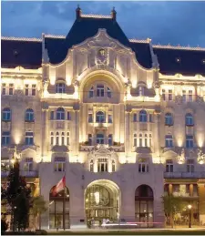  ??  ?? Iconic Four Seasons Budapest hotel owned by Oman's SGRF.