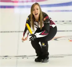  ?? MICHAEL BURNS/FILES ?? Skip Rachel Homan notched a 4-3 win over Switzerlan­d's Silvana Tirinzoni in the final of the Canadian Open on Sunday.