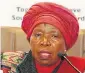  ??  ?? Nkosazana Dlamini-Zuma