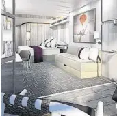  ?? CELEBRITY CRUISES/COURTESY ?? Celebrity unveiled its Edge stateroom with infinite veranda providing a seamless flow to the water’s edge.