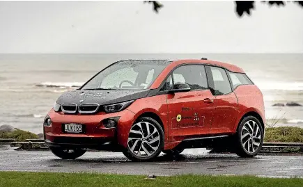  ??  ?? The BMW i3 hatch. It’s currently available only as a range-extended model, but soon a fully-electric version will join the fleet.