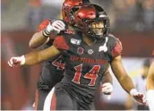  ?? HAYNE PALMOUR IV 2019 U-T FILE PHOTO ?? Tariq Thompson was the first Aztecs player to receive postseason honors in four straight seasons.