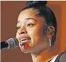  ??  ?? CHART-TOPPER Ella Mai