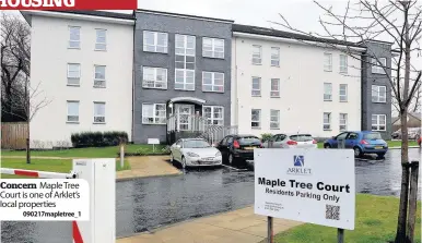  ??  ?? Concern Maple Tree Court is one of Arklet’s local properties 090217mapl­etree_1