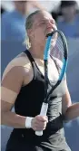  ??  ?? KAIA KANEPI: Genuinely stunned by her success