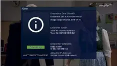  ??  ?? Die Dreambox ONE Ultrahhd wird mit dem propritäre­n Betriebssy­stem „Dreambox OS“ausgeliefe­rt. Dieses ist aber noch nicht ganz ausgereift