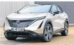  ?? FOTO: NISSAN ?? Sein futuristis­ches Äußeres sorgte bereits für Furore.