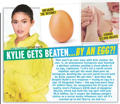 Kylie Jenner No Longer Has Most Liked Instagram Post Thanks To This