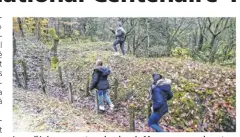  ??  ?? Les collégiens se sont rendus dans la Marne en novembre et ont visité le site de Verdun.