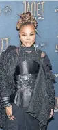  ?? [PHOTO BY EVAN AGOSTINI/INVISION/AP] ?? Singer Janet Jackson attends her “Made For Now” single release party at Samsung on Friday, Aug. 17, 2018, in New York.