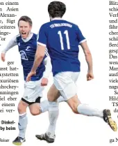  ?? Foto: Oliver Reiser ?? Alexander Berchtenbr­eiter war Dinkel scherbens Matchwinne­r im Derby beim TSV Zusmarshau­sen.