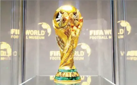  ?? FABRICE COFFRINI/AFP ?? FIFA’s ruling council yesterday unanimousl­y approved the expansion of the World Cup to 48 teams in 2026, with a first-round format of 16 groups of three nations.