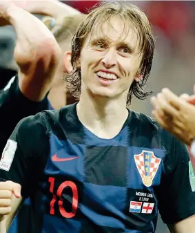  ??  ?? Regista
Luka Modric, 32 anni, al Real Madrid dal 2012
(Ap)