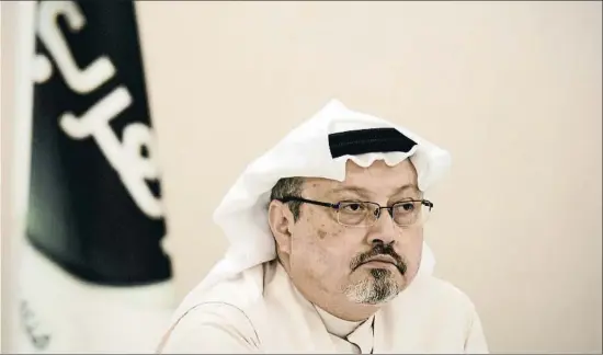  ?? MOHAMMED AL-SHAIKH / AFP ?? L’informe revela converses inquietant­s dels agents implicats en el cas Jamal Khashoggi