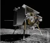  ?? ?? ▲ The Peregrine lander is set to put the USA back on the Moon in early 2023