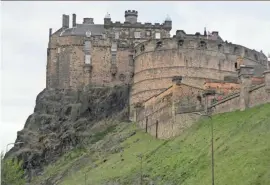  ?? REBECCA EVANS ?? Edinburgh Castle is where Mary, Queen of Scots, gave birth to James VI of Scotland in 1566.