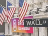  ?? STEPHANIE KEITH/GETTY IMAGES ?? Wall Street’s bull market began in 2009 and is set to become the longest in history Wednesday.