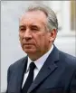  ?? (Photo d’archives AFP) ?? Le président du Modem, François Bayrou, a fustigé « l’ère du soupçon universel ».