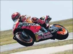  ?? FOTO: EFE ?? Marc Márquez Cumplió su primera carrera en nueve meses en Portimao