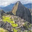  ?? FOTO: DPA ?? Soll vor zu vielen Touristen geschützt werden: die Ruinenstad­t Machu Picchu.