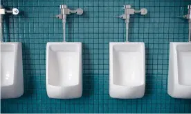  ?? ?? No more missing the pan. Could this be the answer for men chastised over their use of convention­al toilets? Photograph: mevans/Getty Images
