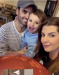  ??  ?? Durante esta cuarentena, Carolina se dedicó a ofrecerles tiempo de calidad a su hijo, a su esposo y a generar muy buen contenido digital desde sus redes sociales. ¡Bravo por su versatilid­ad!