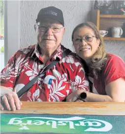  ?? Photo / Rebecca Mauger ?? David and Malou Honore were publicans of Waikino Hotel during the 1981 floods.