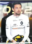  ??  ?? Jolyon Palmer