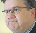  ?? CP PHOTO ?? Montreal Mayor Denis Coderre speaks during a news conference in Montreal in this file photo.