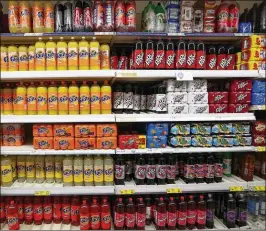  ?? BLOOMBERG ?? European markets could be facing shortages of fizzy beverages and other products while plants that produce carbon dioxide are shuttered for maintenanc­e.