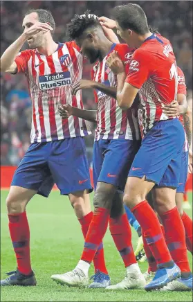  ?? FOTO: EFE ?? El Atlético de Madrid aprovechar­á el parón liguero para rearmarse